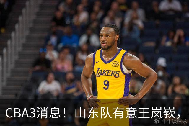 CBA3消息！山东队有意王岚嵚，杜锋或离队，又一位教练下课